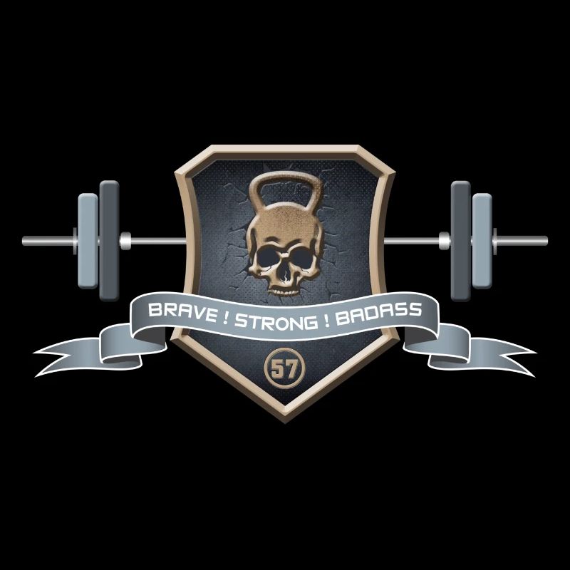 Logo Braves Strong Badass