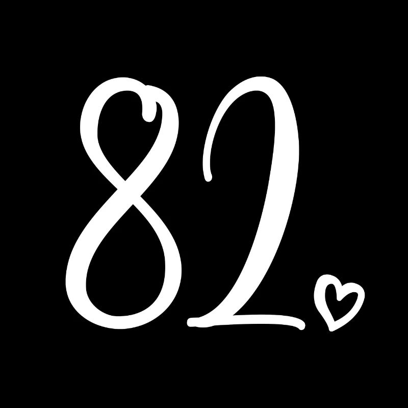 Mignon numéro 82, 82 ans, cadeau de 82e anniversaire