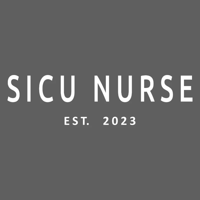 SICU Nurse Est. 2023 Diplômée en soins infirmiers