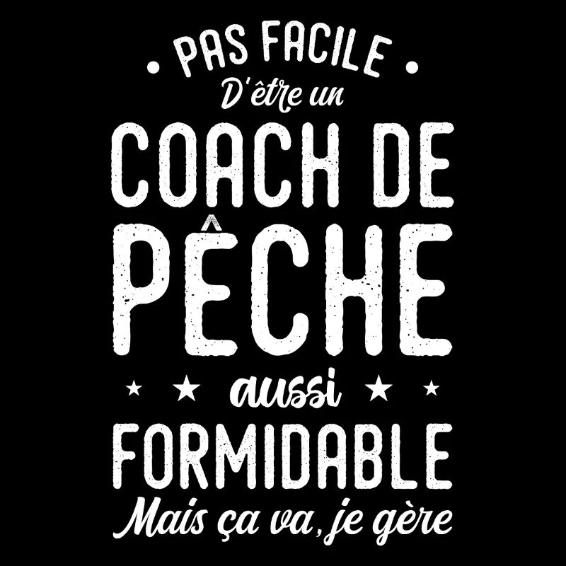 Coach Pêche Formidable Cadeau Pêche Pêcheur