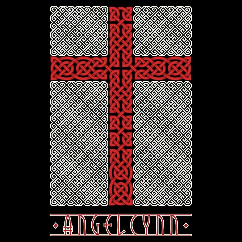 Wikingerstil England Flagge