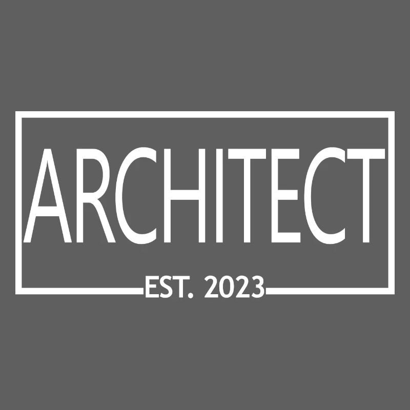Architect Est. 2023 Graduated Architect Student