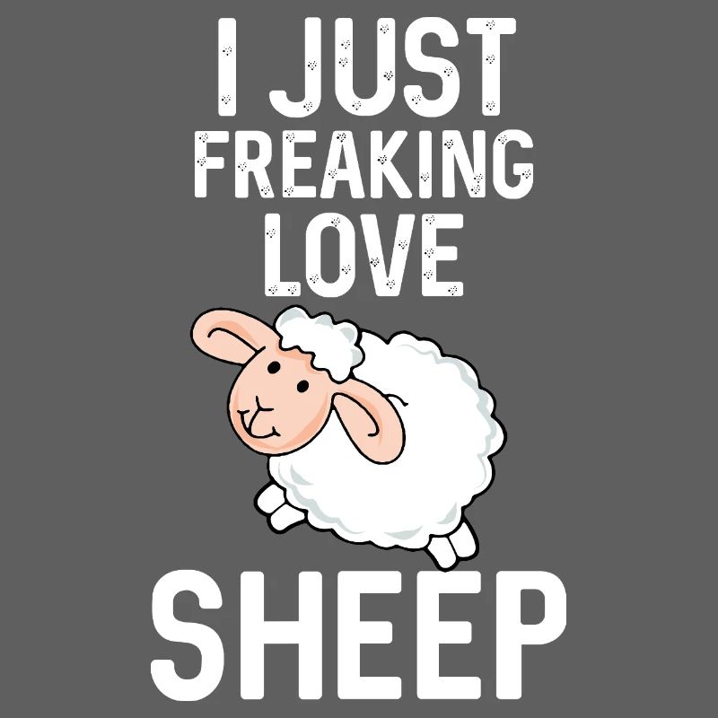 I Freaking Love Sheep | Funny Sheep Design