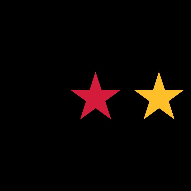 Three stars Germany flag