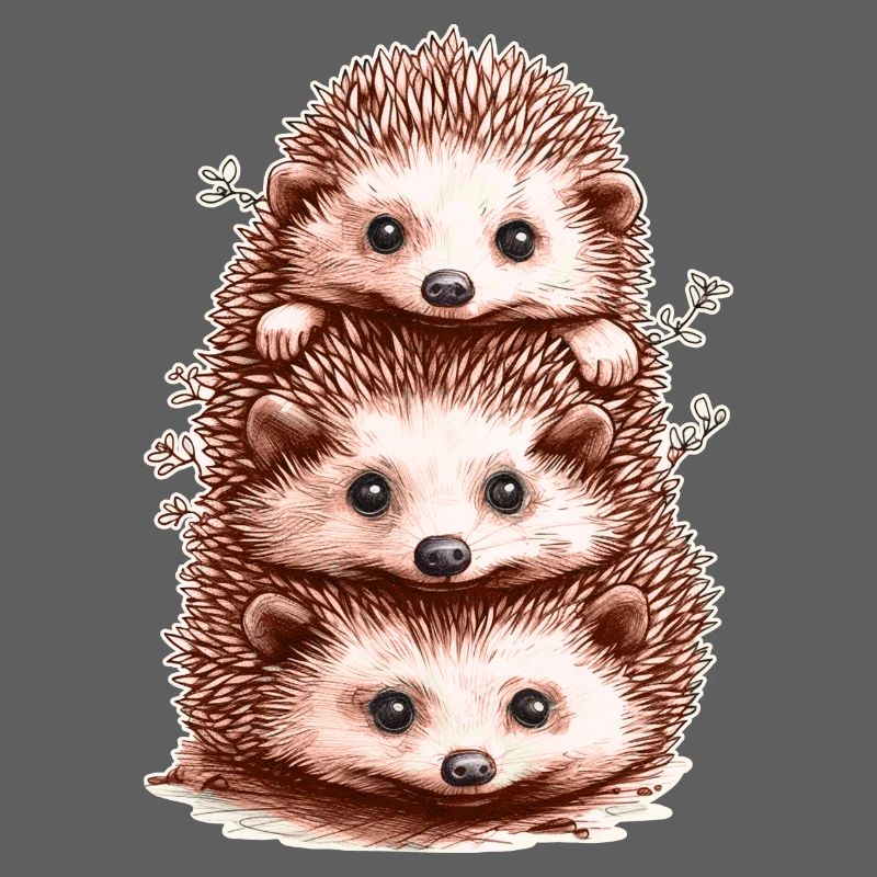 Funny Hedgehogs
