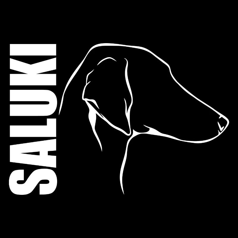 SALUKI Smooth Profil Hunde Hund Wilsigns