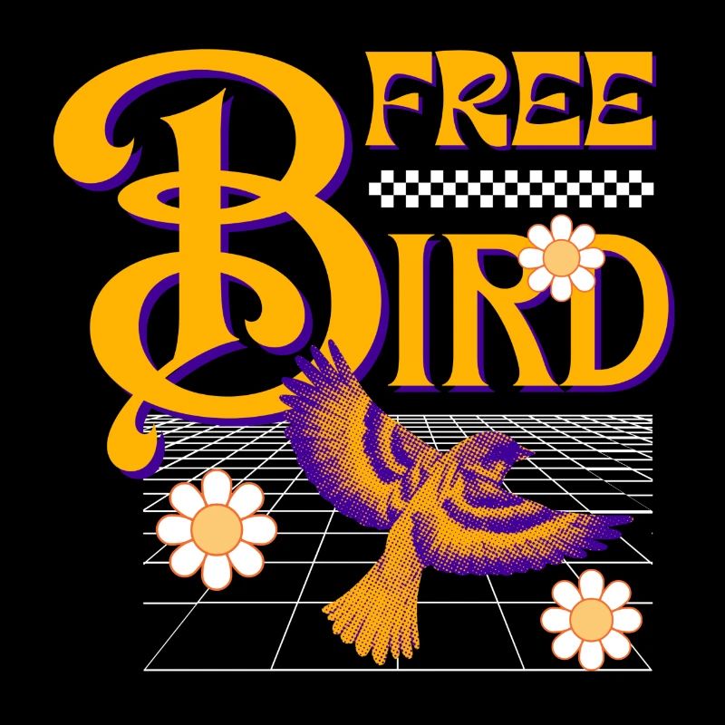 Free Bird – Retro Design