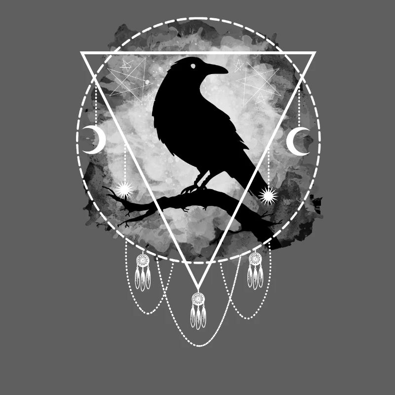 Corvo Mitologia norrena Gotico