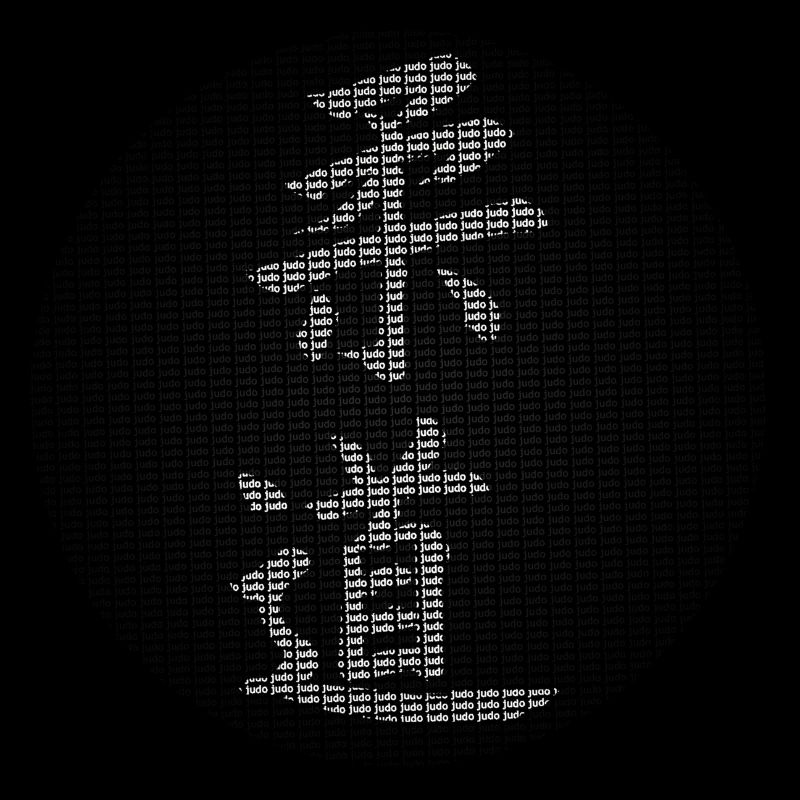 calligraphie judo typographie