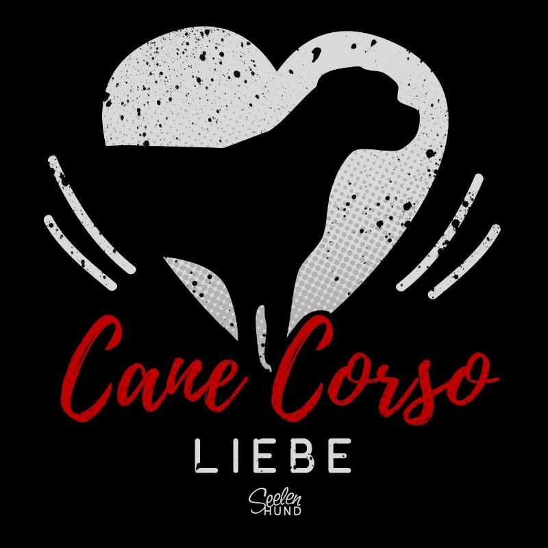 Cane Corso Liebe mit Herz