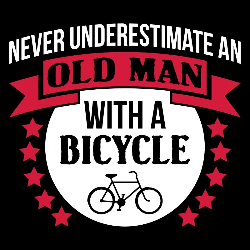 Old Man With A Bicycle