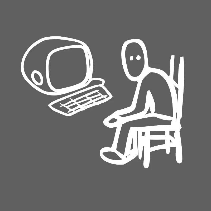 Nerd Geek Geschenk Computer PC Gamer Computerfreak