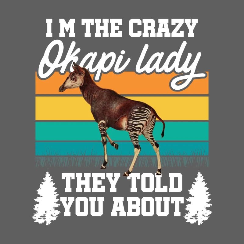 Nature d'okapi à l'état pur