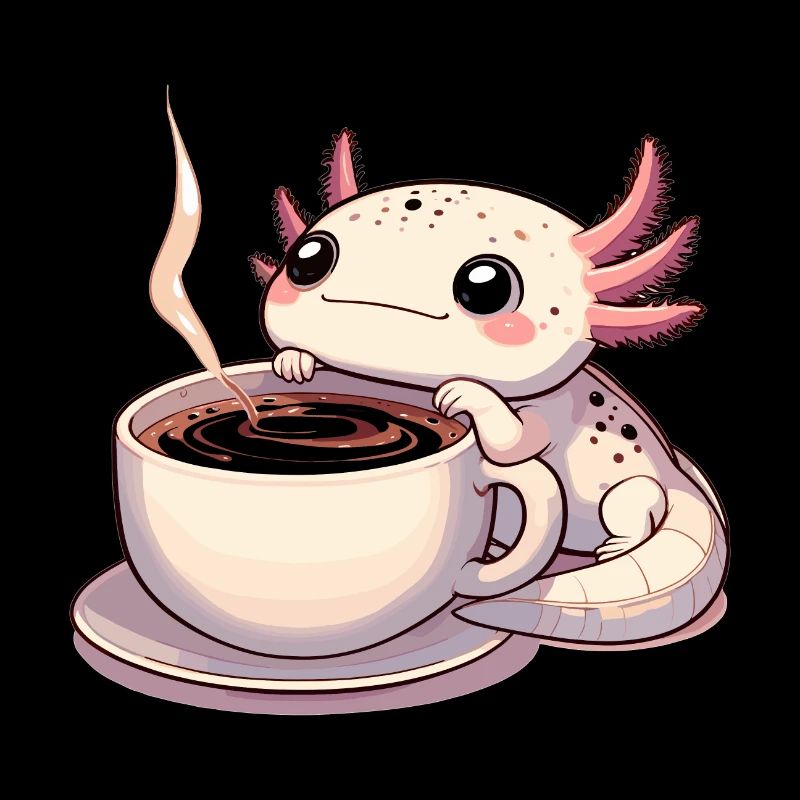 Axolotl Large Mug Coffee Gift