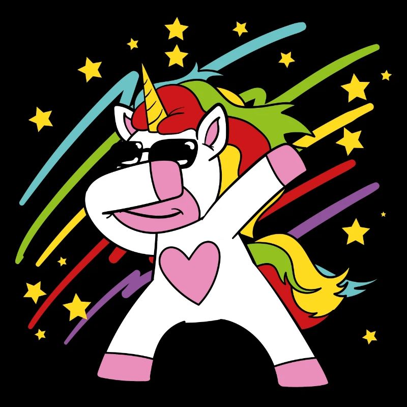 Dabbing unicorn