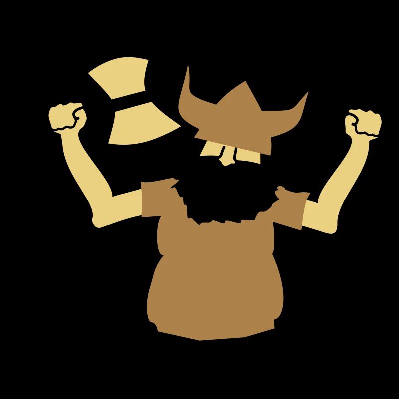 Viking Man Gift Strong Axe Beard Idea Earlier