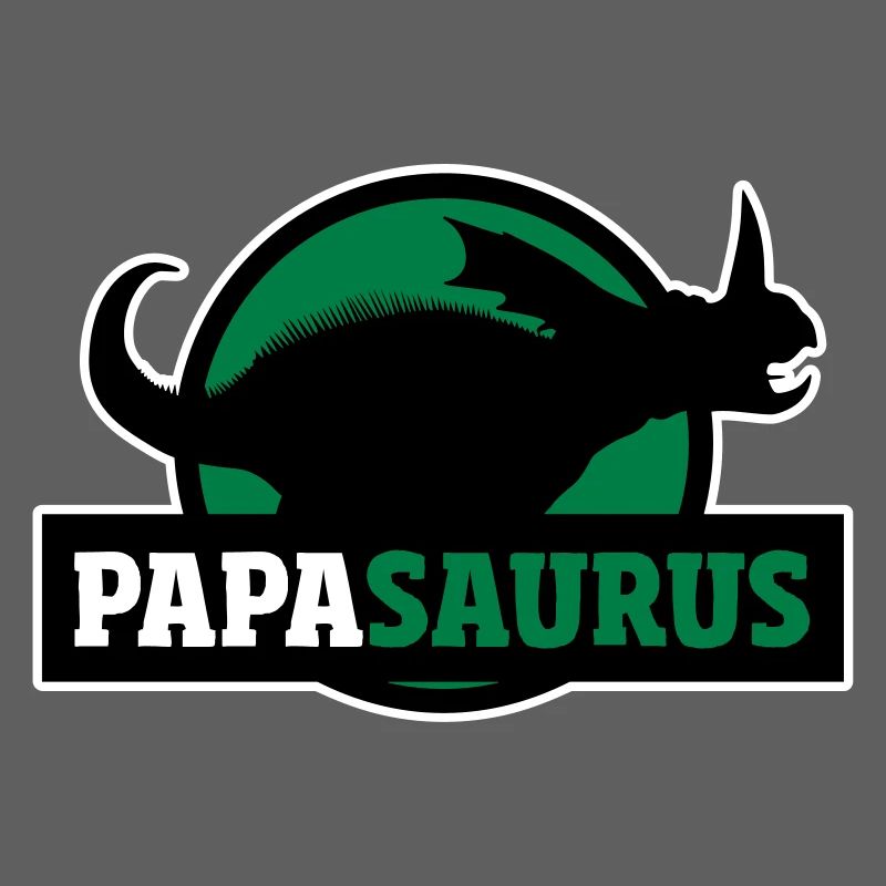 Papasaurus funny gift for dads