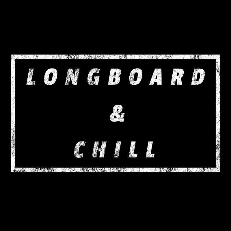 Skateboarder skater longboard gift skating long