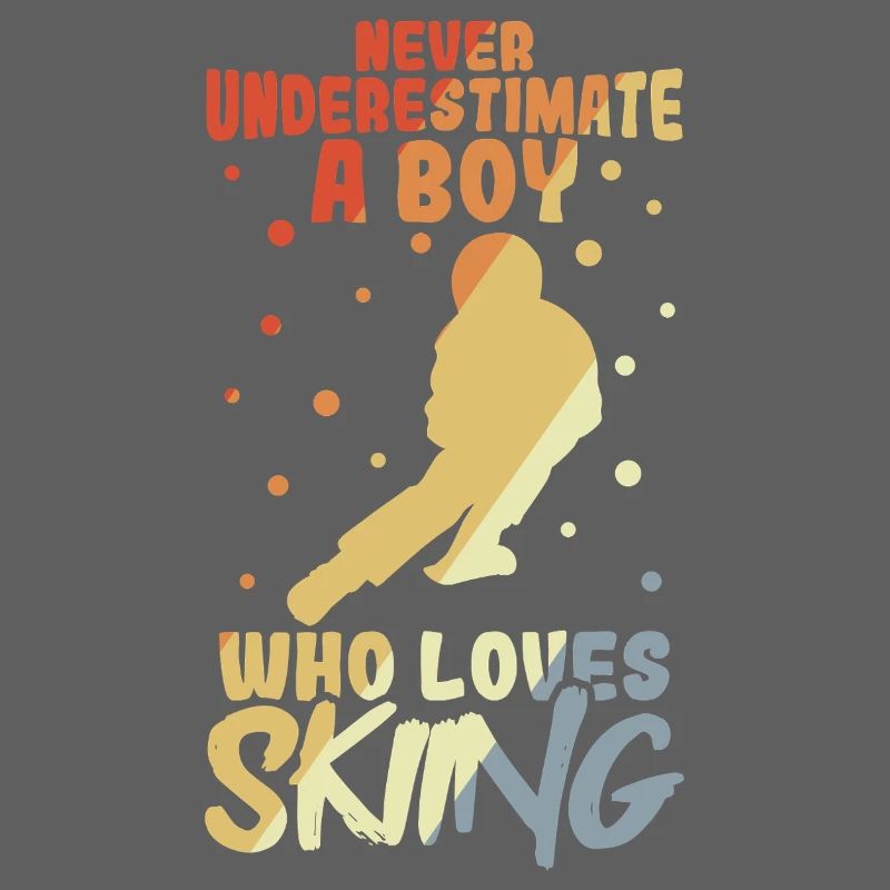 Funny ski boy