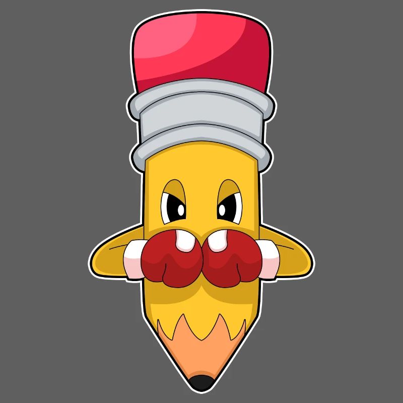 Crayon Boxer Gants de boxe Boxe