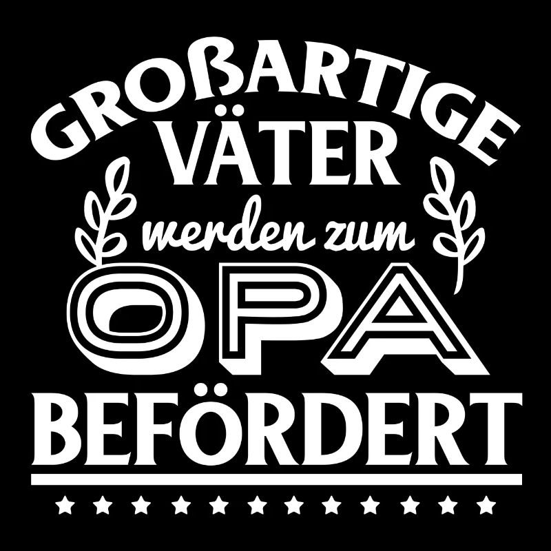 Großartige Väter werden zum Opa befördert