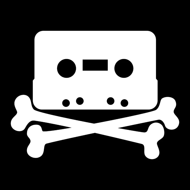 Cassette tête de mort