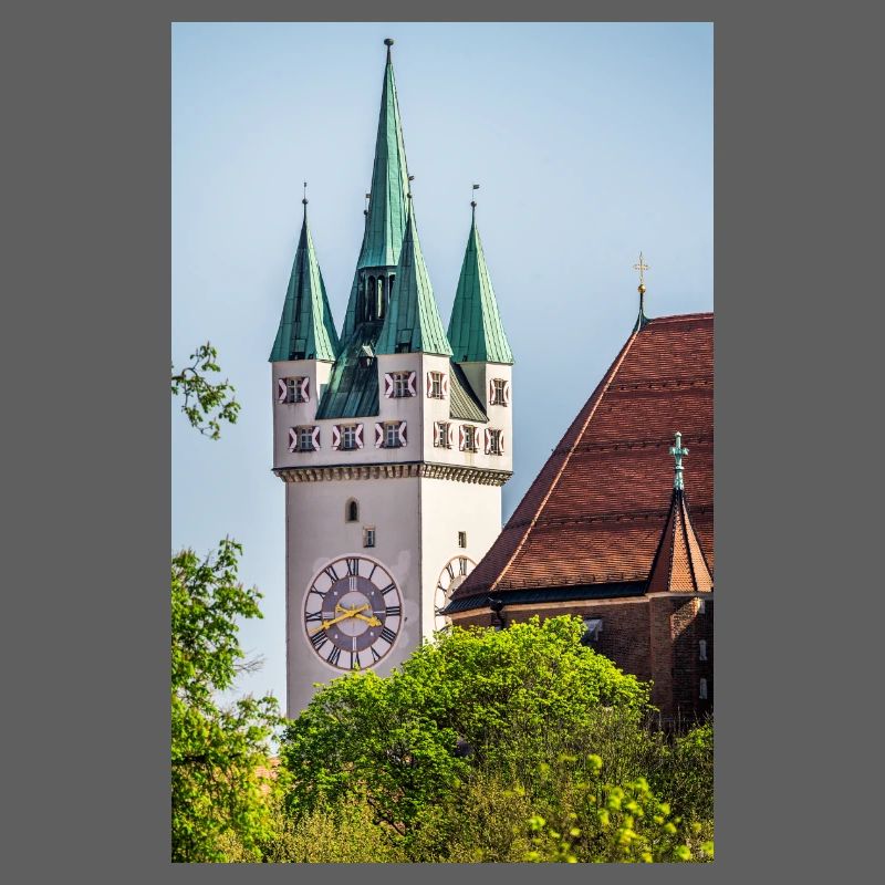 Straubing city tower