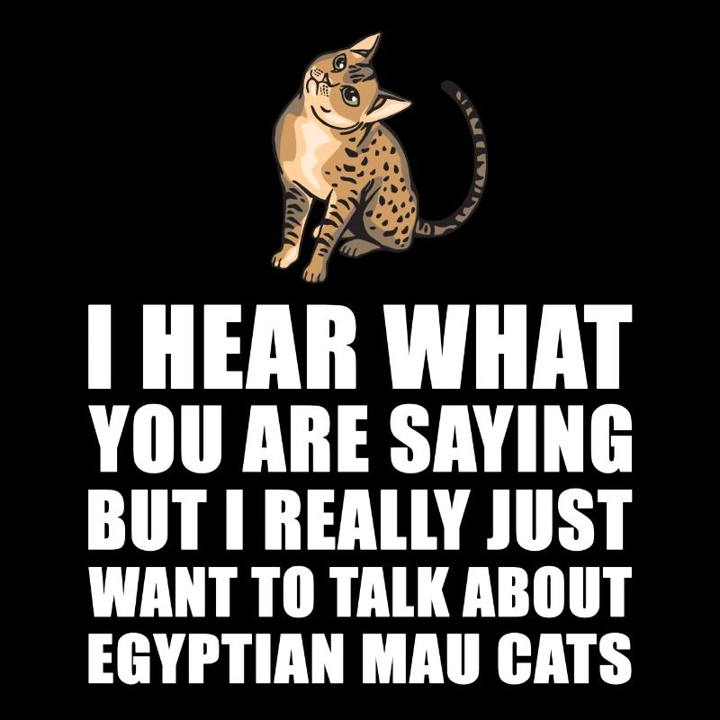 Egyptian Mau Cat Cute Gift