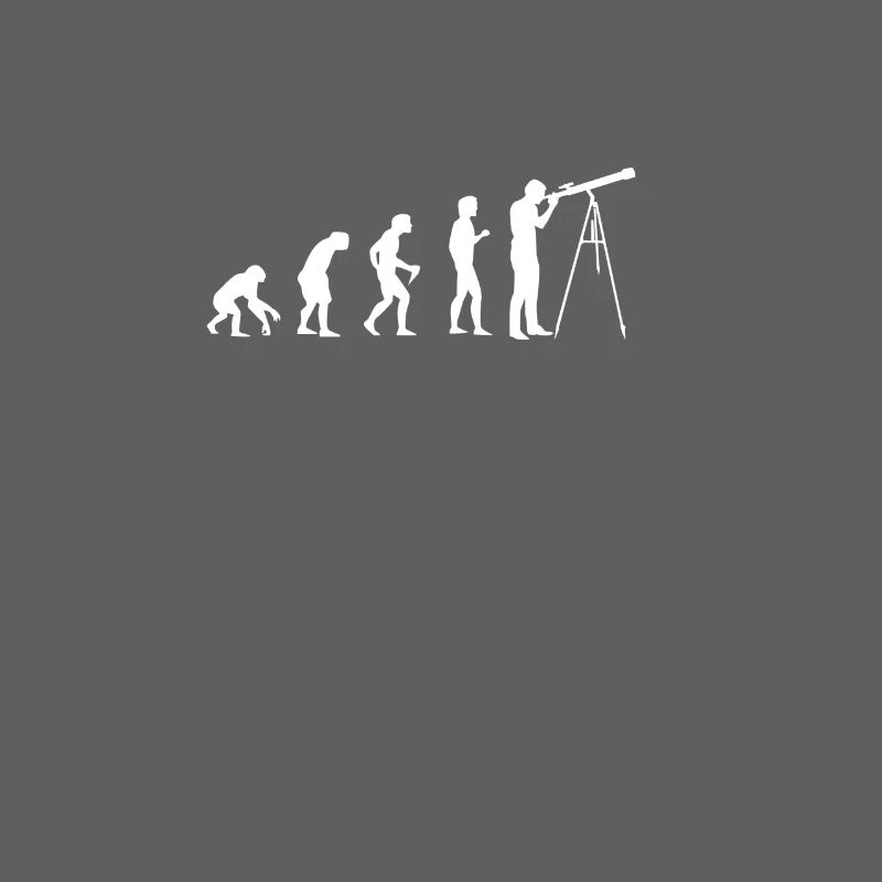 Astrophysiker T-Shirt Evolution Sternengucker