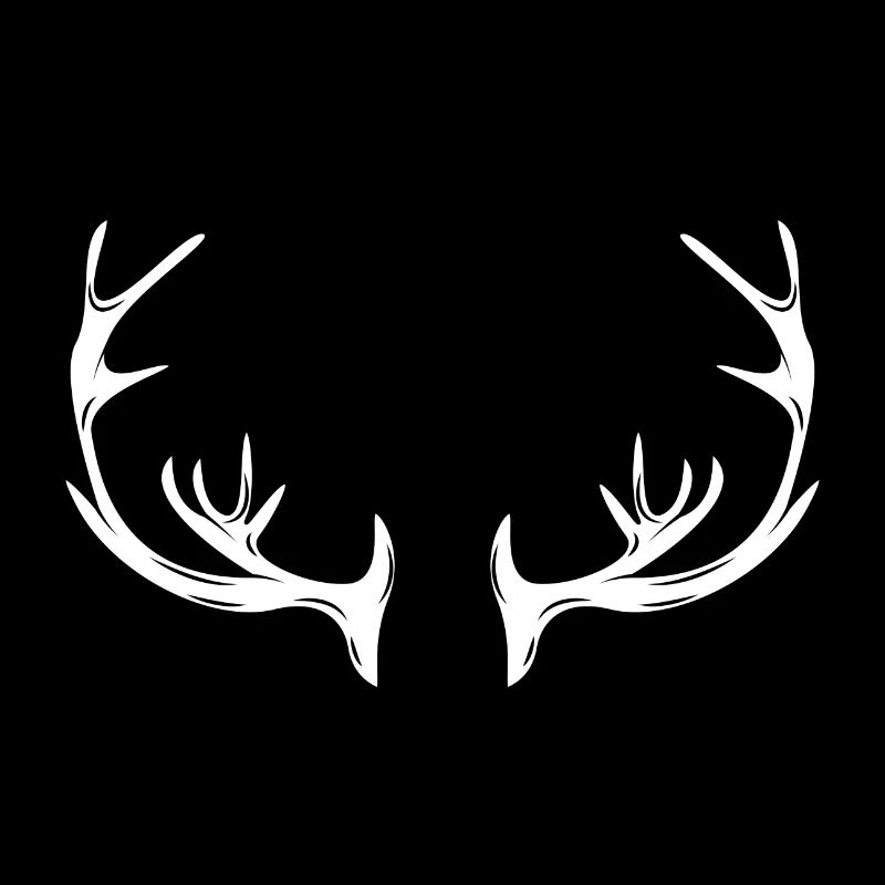 Hirschgeweih Hirsch Geweih Geschenk Jäger Jagt