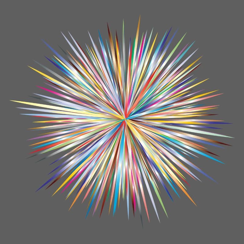 Farbexplosion Bunt Geschenk Geschenkidee