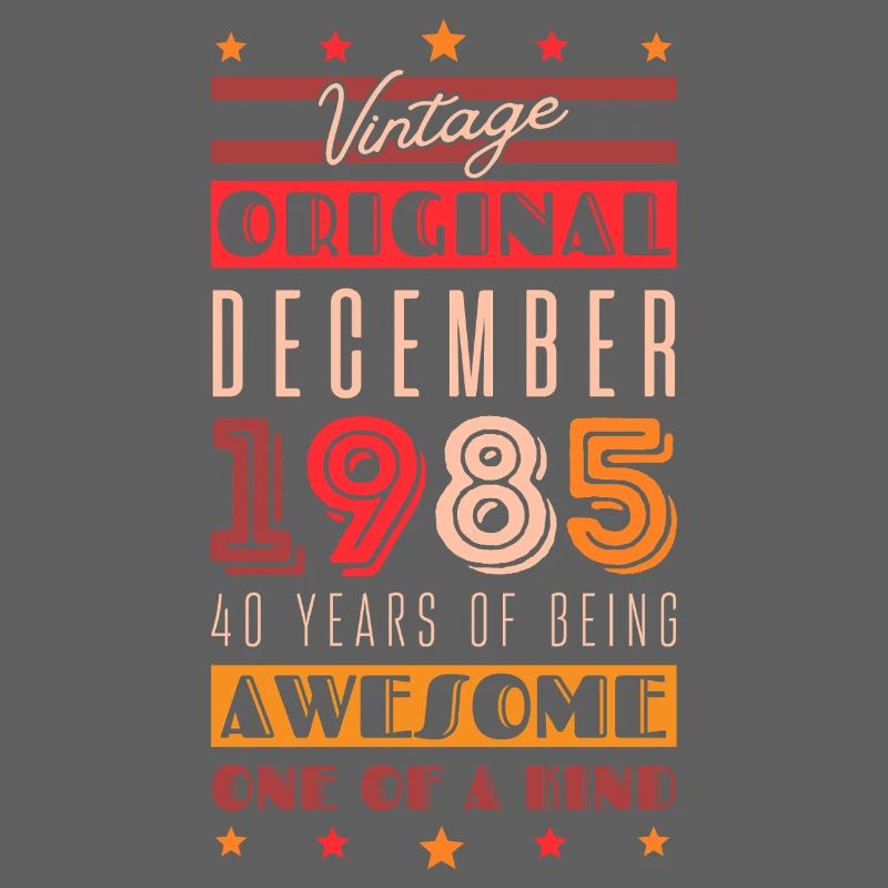 Vintage 1985 : 40 ans d’expérience