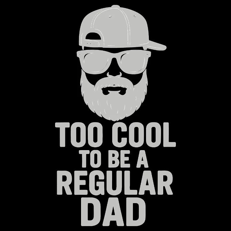 Cooler Papa: Bart, Cap & Brille – Vatertag Idee