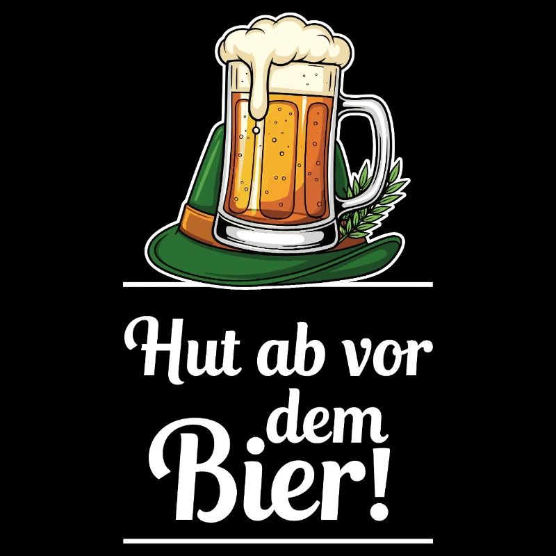 Hut ab vor dem Bier !
