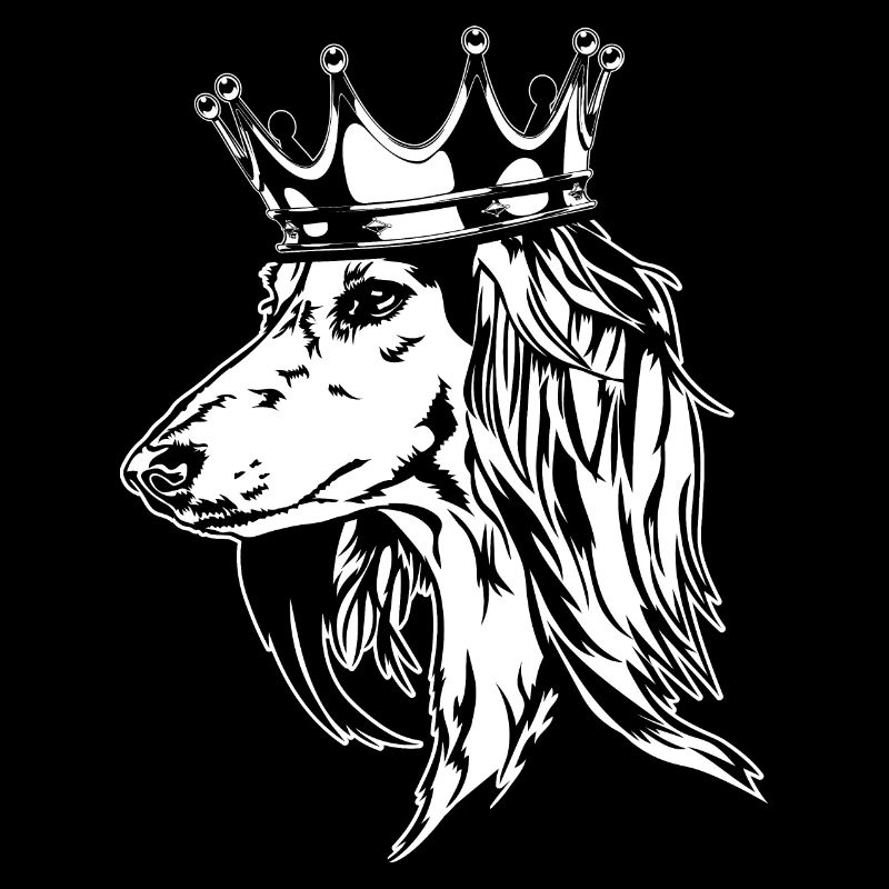 SALUKI Krone Chiens Lévriers Wilsigns