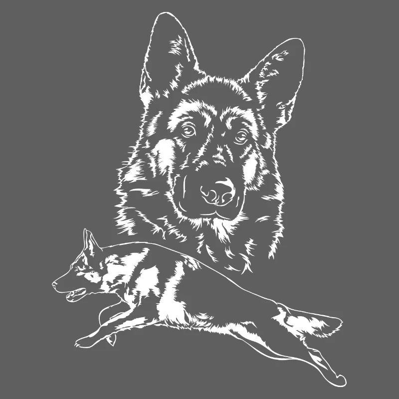 DEUTSCHER SCHÄFERHUND German Shepherd C Wilsigns