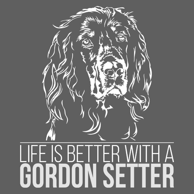 GORDON SETTER Life is better Wilsigns Geschenidee