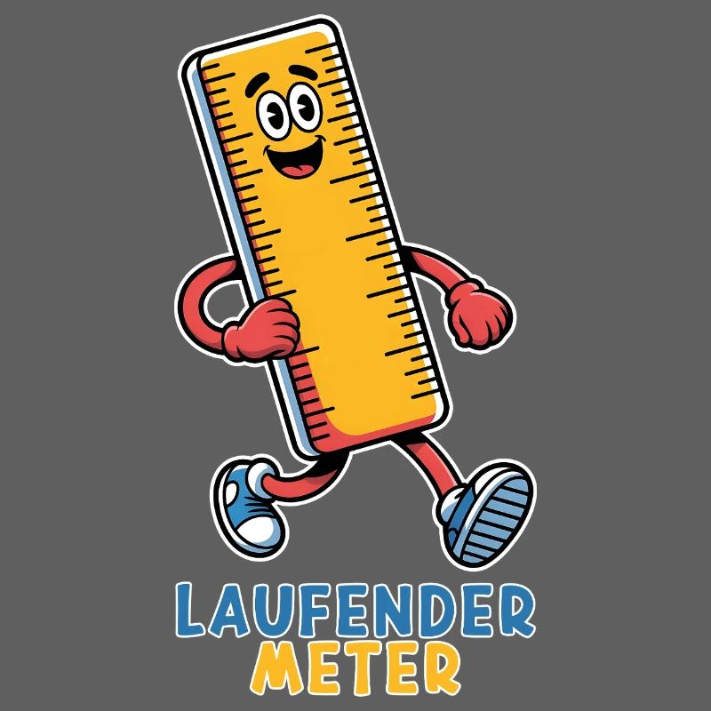 Running Meter Small Funny Dwarf Nickname