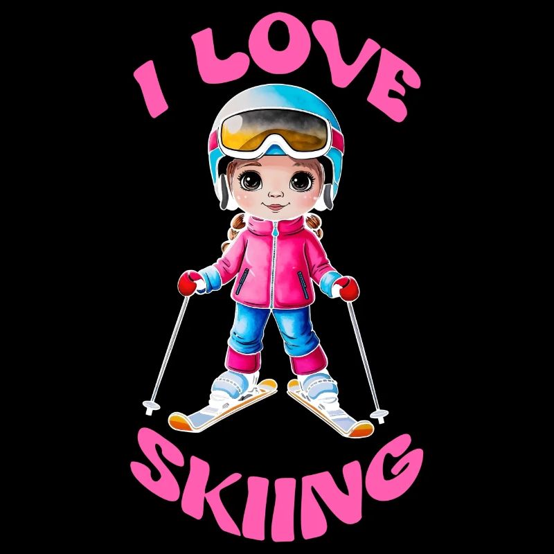 I love skiing