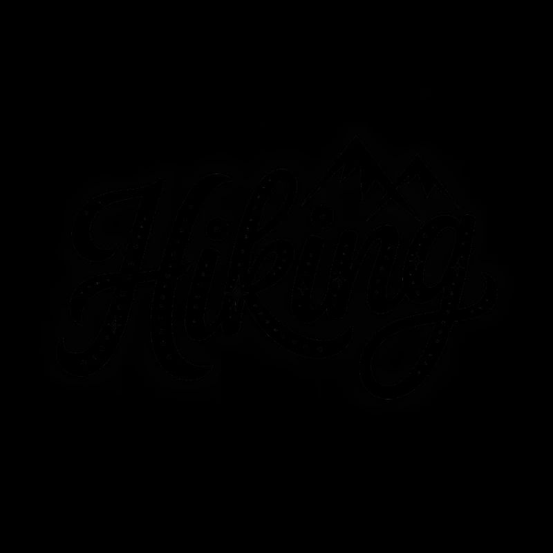 Typographie de randonnée - Conception de randonnée