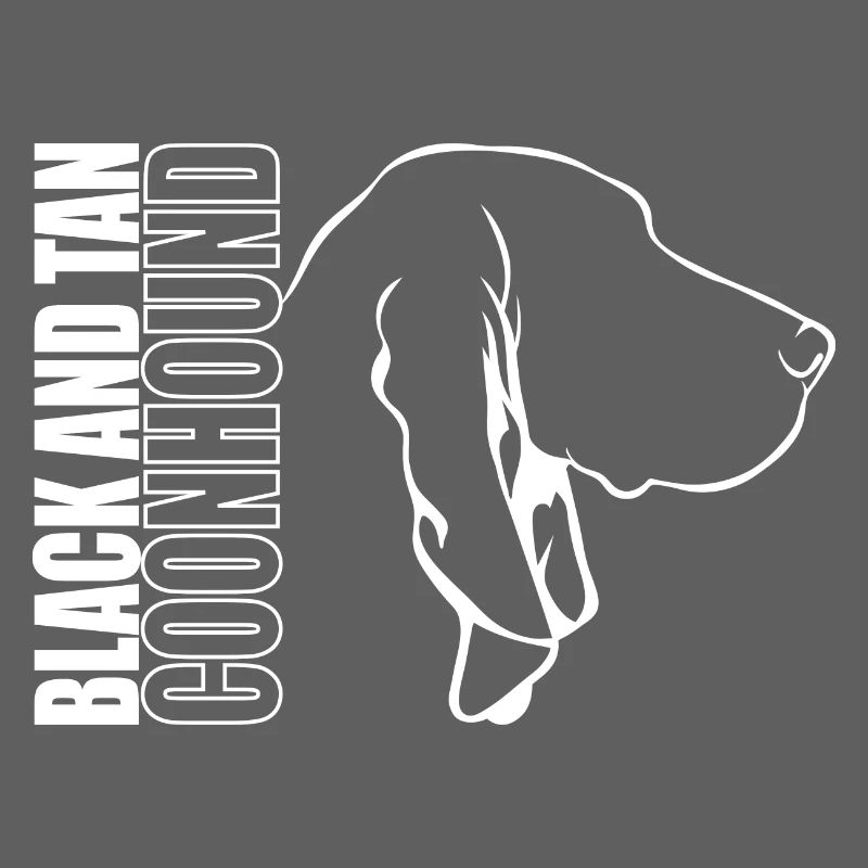 BLACK AND TAN COONHOUND Profil Chiens Wilsigns