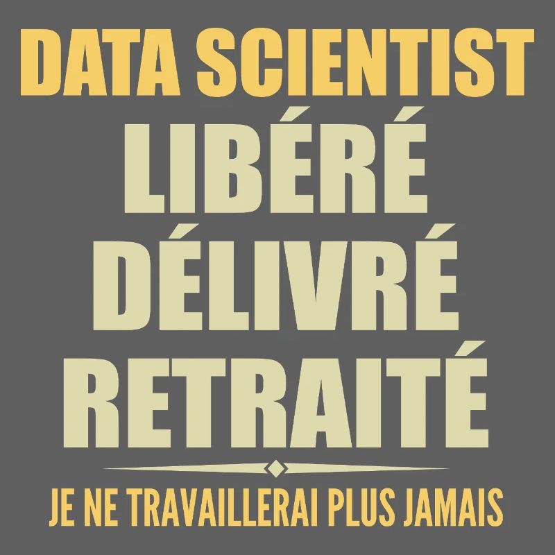 Data Scientist feiert den Ruhestand mit Humor