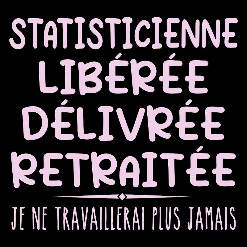 Statisticienne célèbre sa retraite avec humour