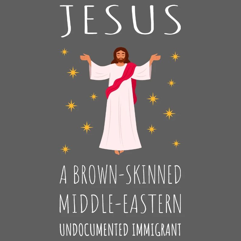 Jesus - A Brown-Skinned Middle-Eastern Immigrant