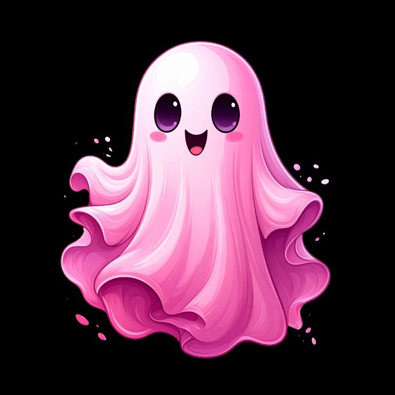 Cute Pink Ghost