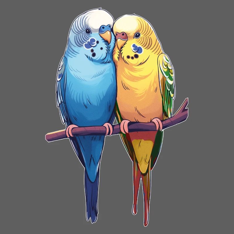 PerruchePaire de perruches