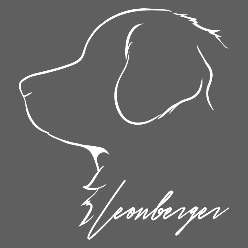 LEONBERGER Profil Wilsigns Hund Hunde Geschenkidee