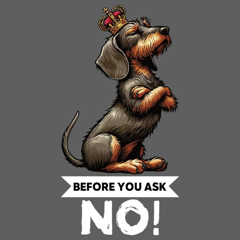 Before You Ask Rauhaardackel Dackel Teckel Tekkel
