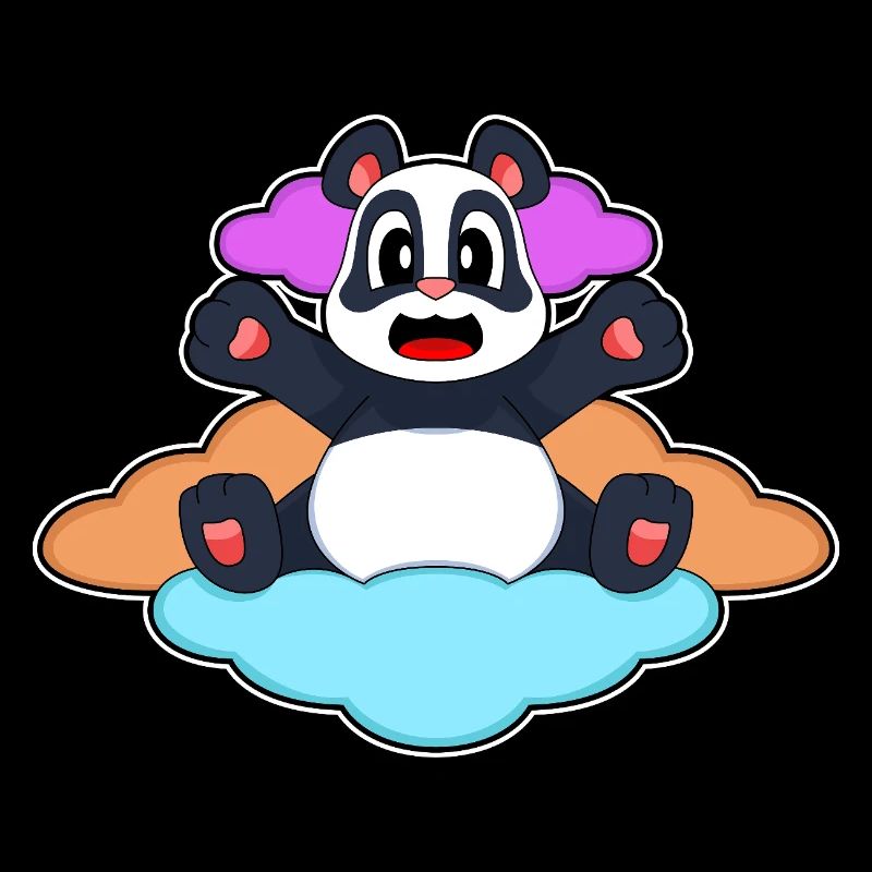 Panda Wolken