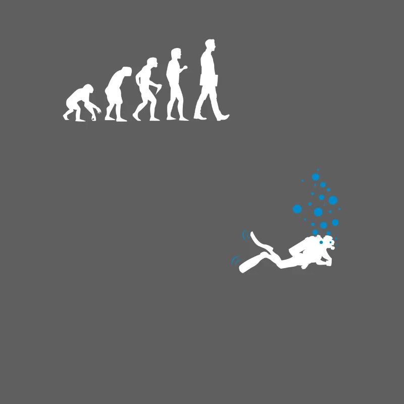 Diving Shirt Evolution Diver Gift Funny